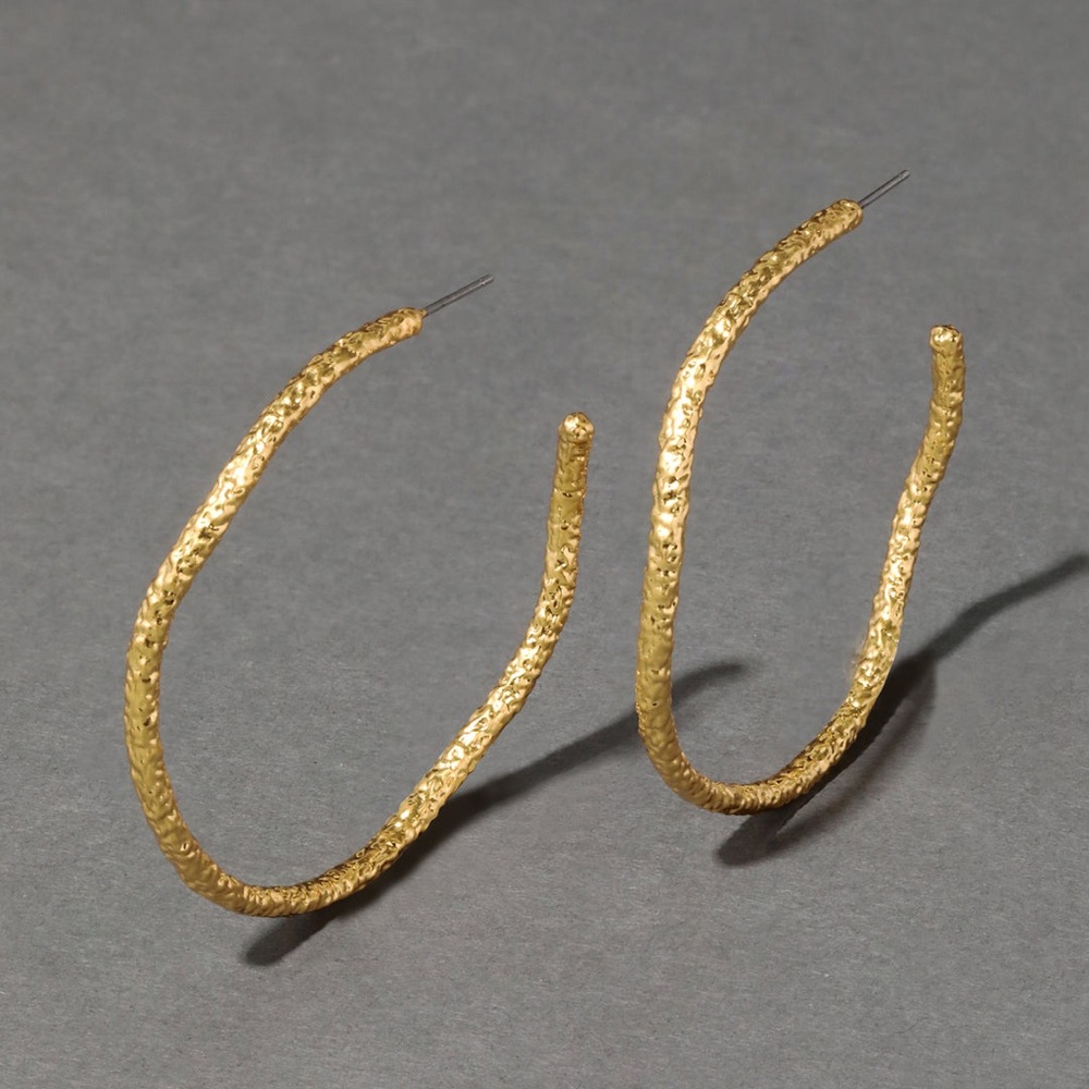Alexis BITTAR gold hoops